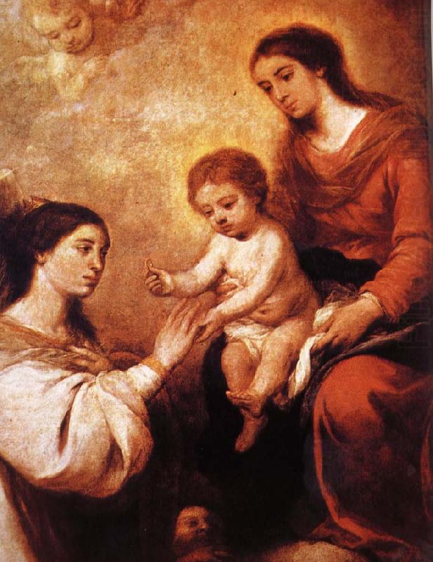 Saint Qatar Fiorina Engagement, Bartolome Esteban Murillo